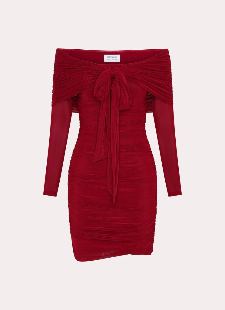 Temptation Mini Dress - Red