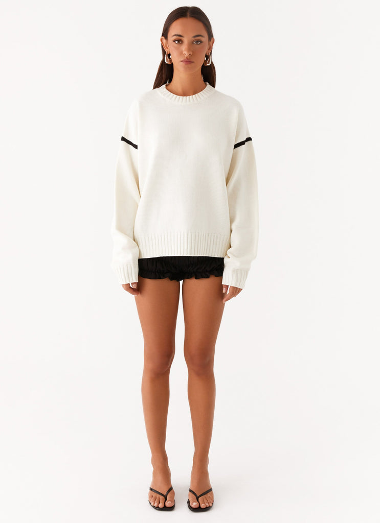 Tessa Knit Sweater - Ivory