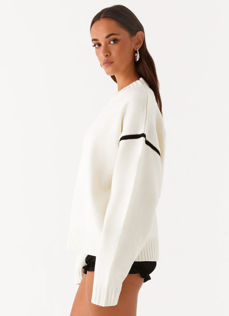 Tessa Knit Sweater - Ivory