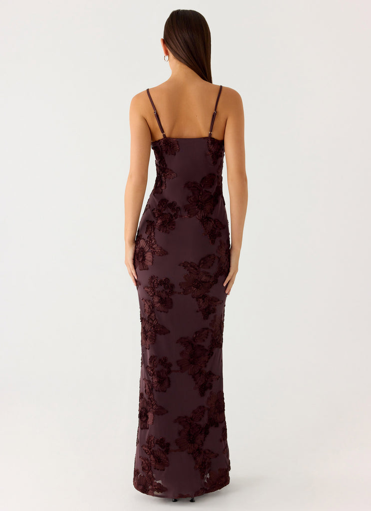 That Girl Maxi Dress - Cool Chocolate