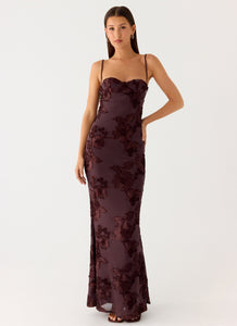 That Girl Maxi Dress - Cool Chocolate