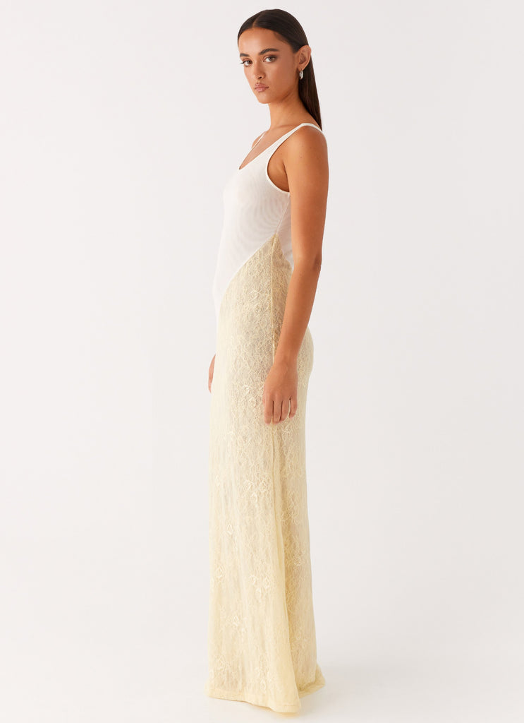 Twilight Dreams Maxi Dress - Yellow