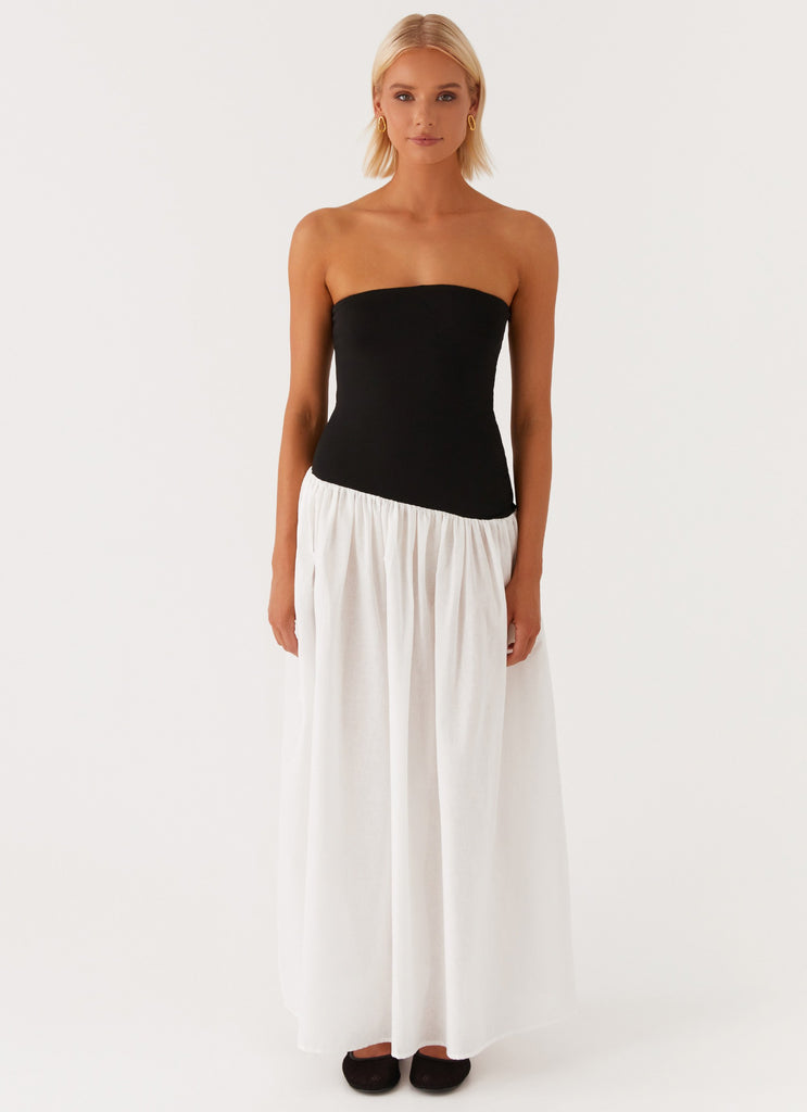 Unstoppable Maxi Dress - Black Ivory