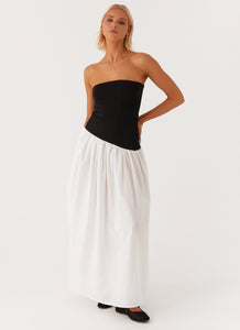 Unstoppable Maxi Dress - Black Ivory