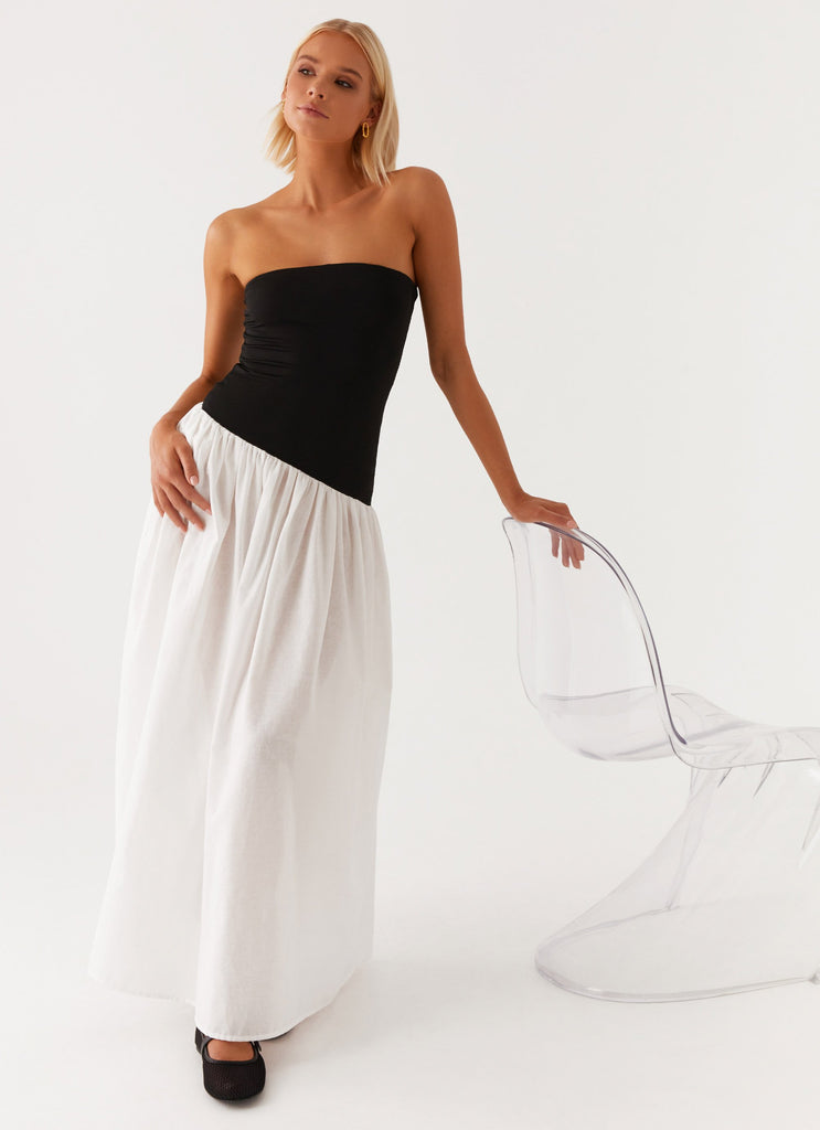 Unstoppable Maxi Dress - Black Ivory