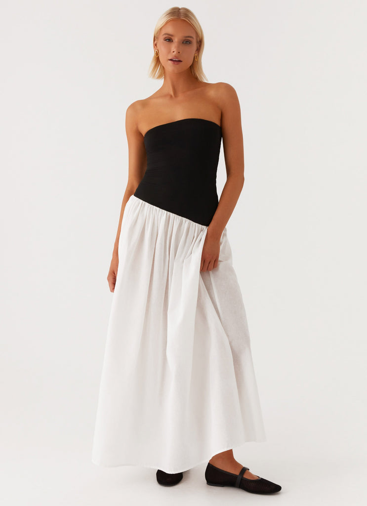 Unstoppable Maxi Dress - Black Ivory