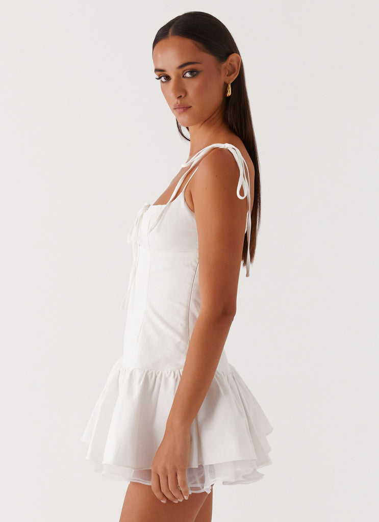 Valene Mini Dress - White