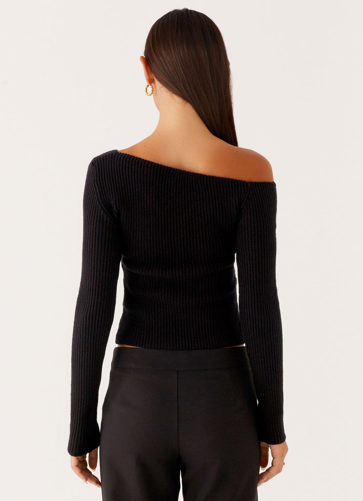 Waverly Knit Top - Black