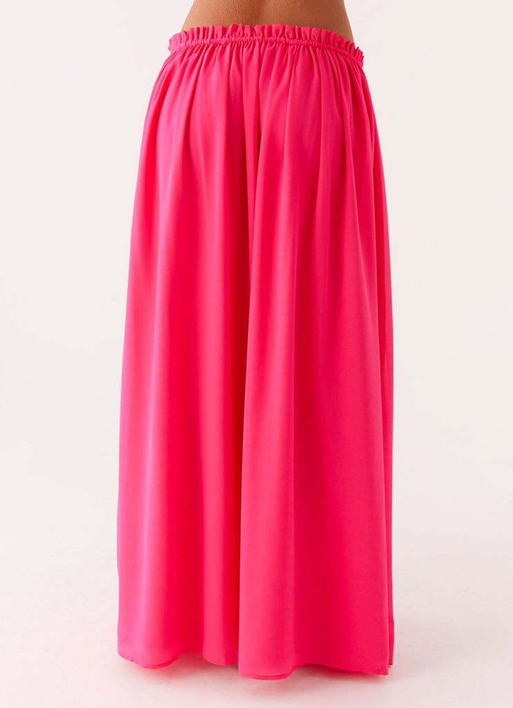 Zaya Maxi Skirt - Fuchsia