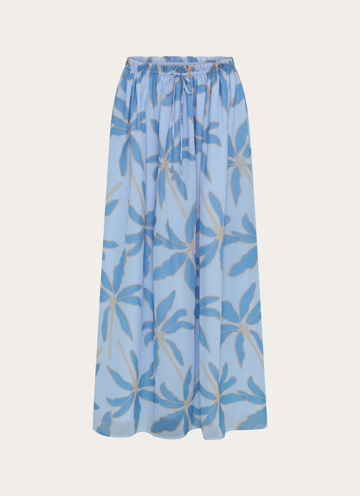 Zaya Maxi Skirt - Opulent Blue