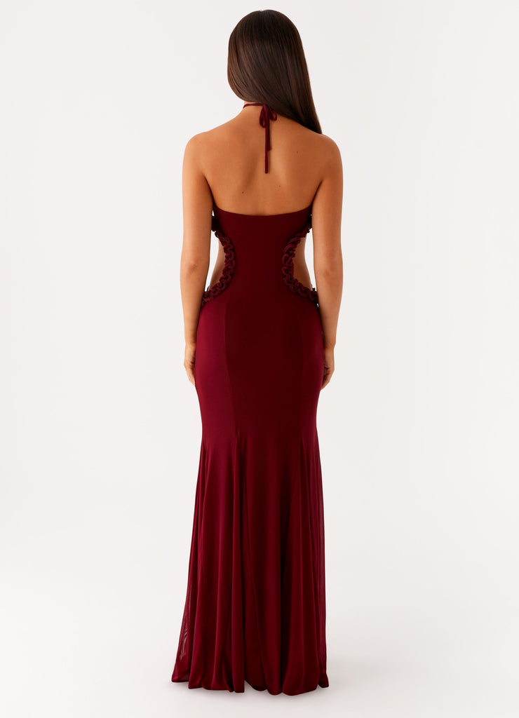 Jemima-Maxi-Dress-Raspberry-Wine-4-Peppermayojpg