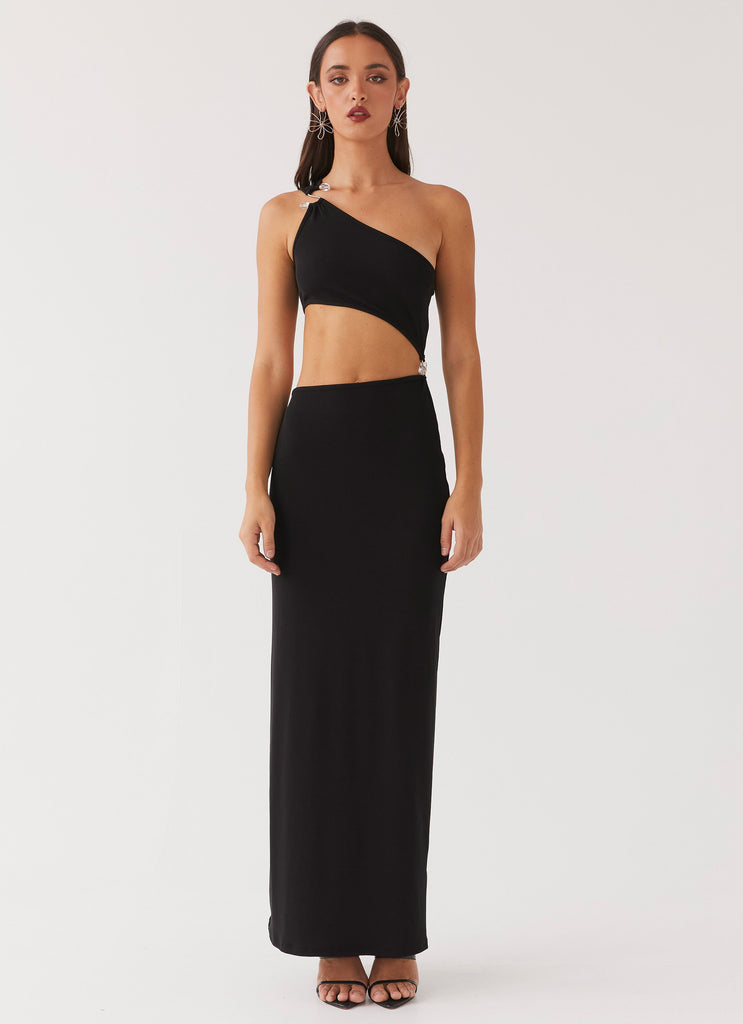 On The Moon Maxi Dress - Black