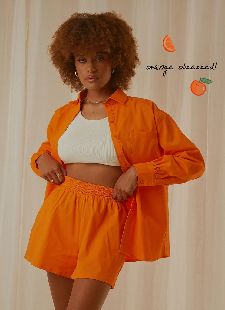 Daydreams Shirt - Tangerine - Peppermayo